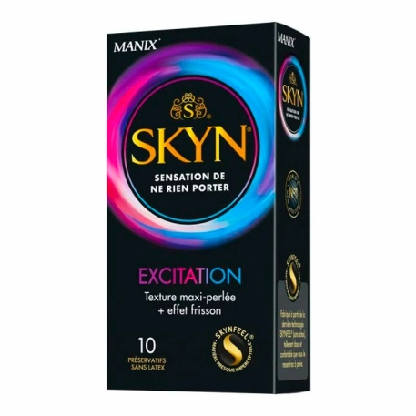 Manix Skyn Excitation - sans latex (10 Préservatifs)