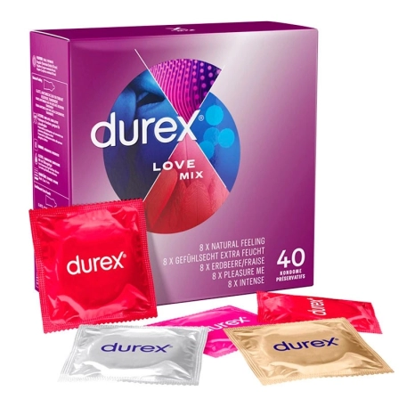 Durex Love Mix (40 preservativi)