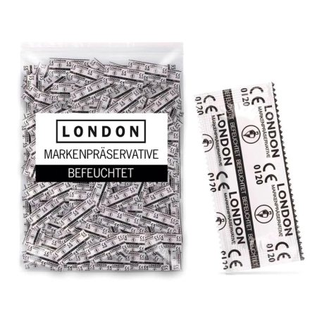 Durex London Q600 Lubrifié (100 Préservatifs)