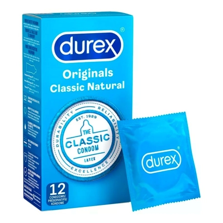 Durex Classic Natural (12 Préservatifs)
