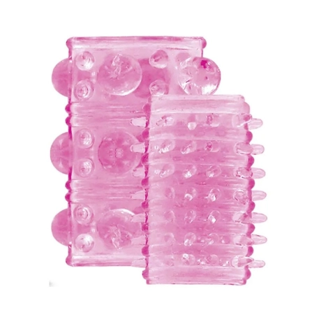 Gaine stimulante pour pénis (2 pièces) - Love in the Pocket Love Sleeves