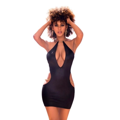 Sexy Kleid 4568 (schwarz) - Mapalé