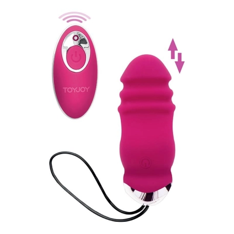 Remote-controlled vibrating egg (Pink) - ToyJoy Happiness Sunny