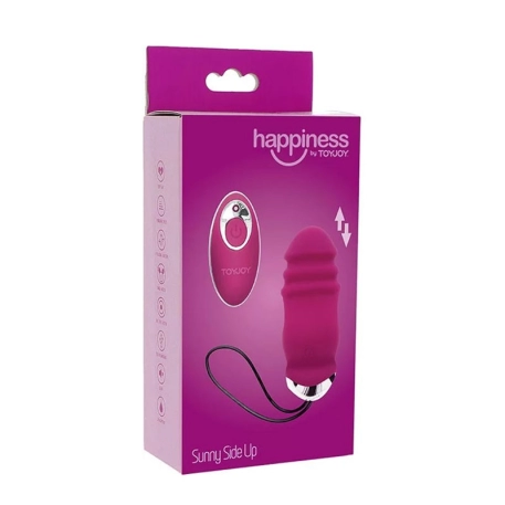Remote-controlled vibrating egg (Pink) - ToyJoy Happiness Sunny