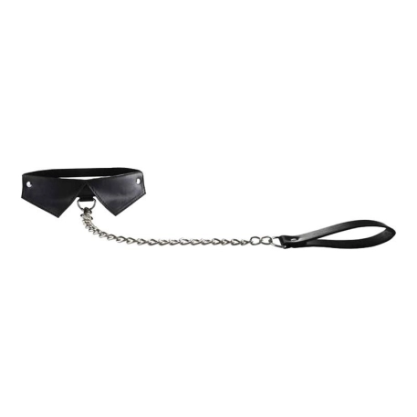Collier Col BDSM et laisse - Ouch!