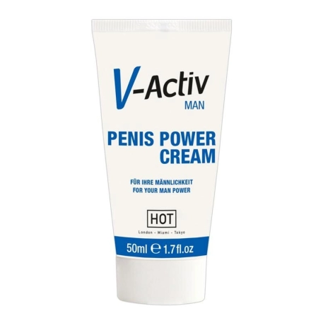 Erektionsfördernde Creme 50 ml - V-Activ Men Penis Power