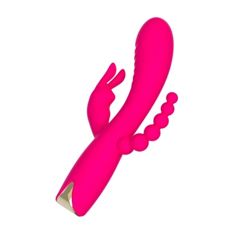 Vibrator mit dreifacher Stimulation - ToyJoy Aphrodite Triple Vibrator