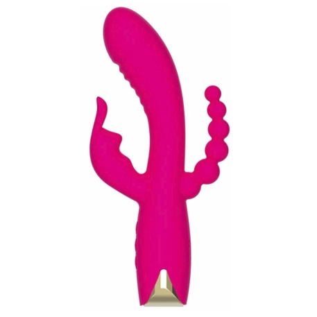 Vibrator mit dreifacher Stimulation - ToyJoy Aphrodite Triple Vibrator