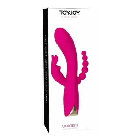 Vibratore a tripla stimolazione - ToyJoy Aphrodite Triple Vibrator