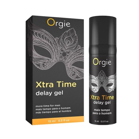 Gel retardant l'éjaculation Xtra Time 15ml (pour homme) - Orgie