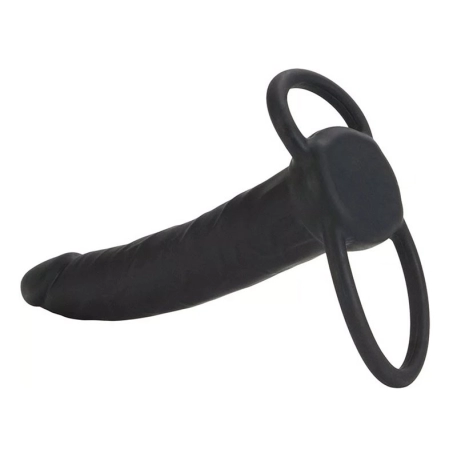 Realistic double penetration dildo 14 cm - CalExotics Double Rider