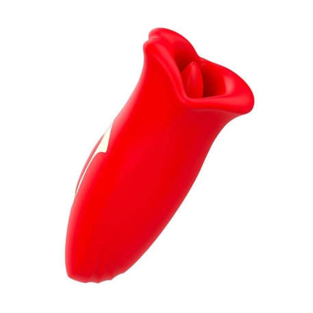 Oscillating tongue clitoral stimulator - Mia Sicilia Double Pleasure