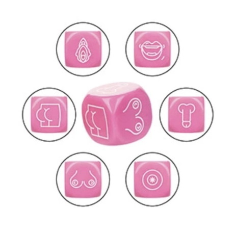 Gioco di dadi birichino per coppie - CalExotics Bits Naughty Roll With It