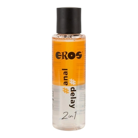 Lubrificante anale e ritardante 2 in 1 100 ml - EROS