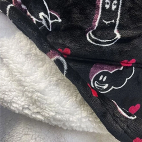 Sexy Picto Kapuzen-Sweatshirt - SweetPlaid Limited Edition