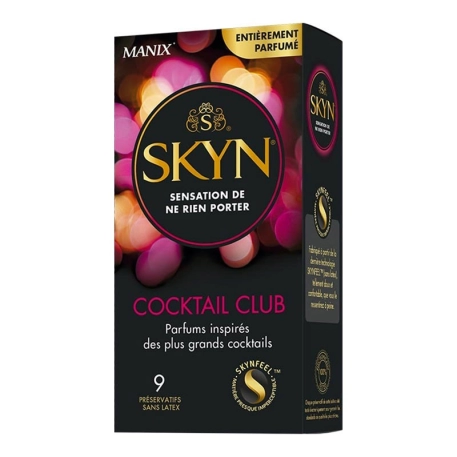 Manix Skyn Cocktail Club (9 Préservatifs)