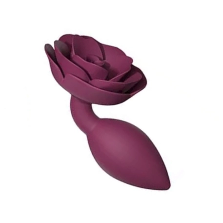 Plug anal en silicone Open Roses (Rose) - Love to Love