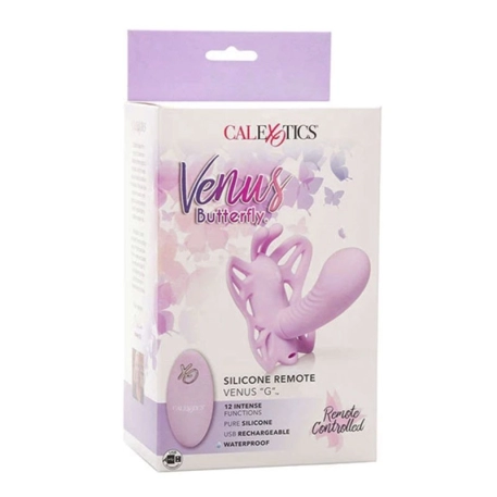 Stimulateur vaginal et clitoridien Venus G Butterfly - CalExotics