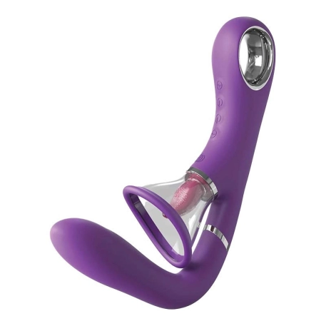 Pompa vaginale e vibratore per il punto G - Fantasy Her Ultimate Pleasure Pro