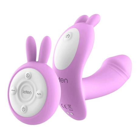 Remote controlled clitoral & G-spot stimulator - Leten Butterfly