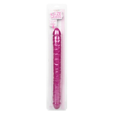 Double Dildo Size Queen 43.2 cm (Pink) - Calexotics