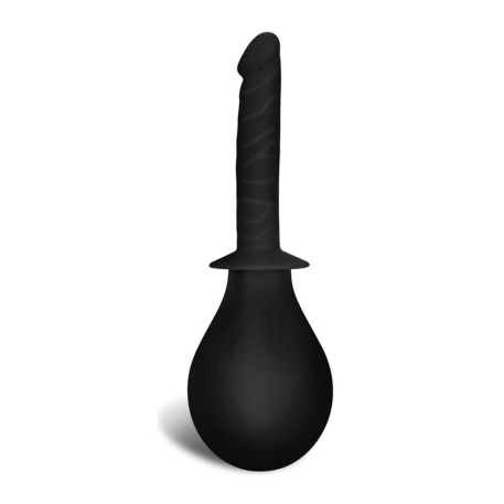 Bondage Fetish Deluxe Enema Pear (Black) - Lovetoy