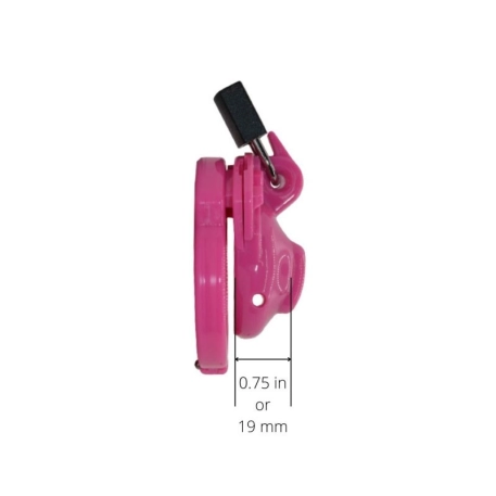 Clitty chastity cage (Transparent) - The Vice