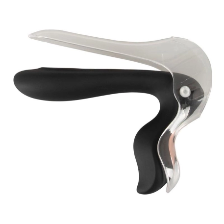Vibrierendes Vaginalspekulum mit LED-Licht - Bad Kitty