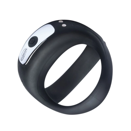 Vibrating penis and testicle cage - Malesation Vibro C&B Ring
