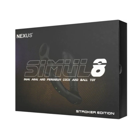 Prostata-Vibrator mit Penisring - Nexus Simul8 - Stroker Edition