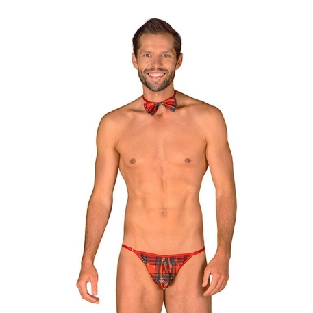 Sexy Christmas thong for men - Obsessive Mr Merrilo
