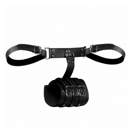 Complete BDSM arm harness - Ouch!