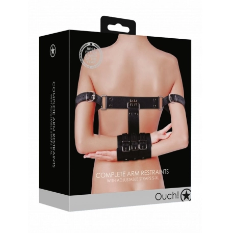 Complete BDSM arm harness - Ouch!