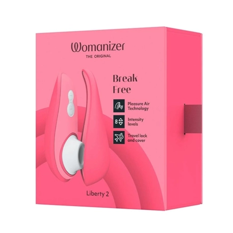 Womanizer Liberty 2 (Rose) - Stimulateur clitoridien