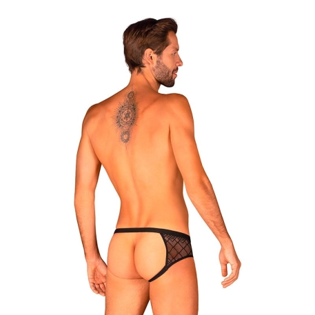 Sexy Jockstrap für Männer (Schwarz) - Obsessive Severio