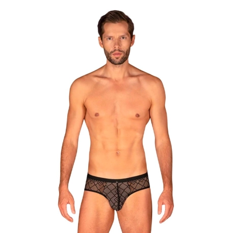 Sexy Jockstrap für Männer (Schwarz) - Obsessive Severio