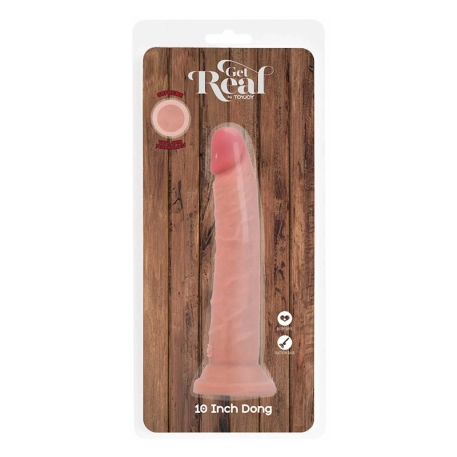 Ultra-realistic silicone Dildo 22.5 cm - Deluxe Dual Density Dong