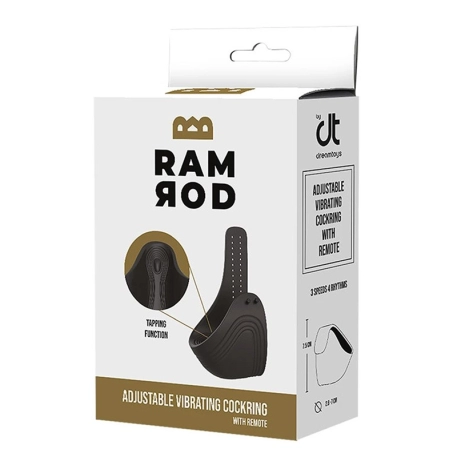 Adjustable penis ring with remote control - Dreamtoys Ramrod