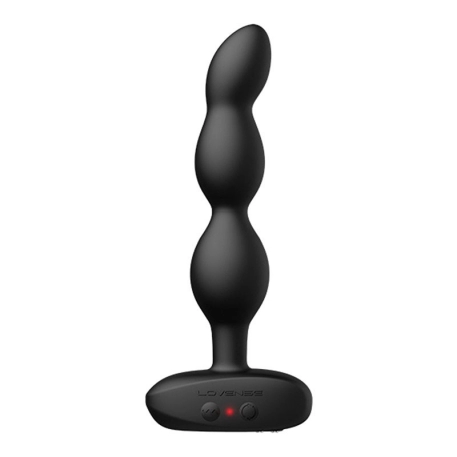 Plug anal vibrant et rotatif - Lovense Ridge