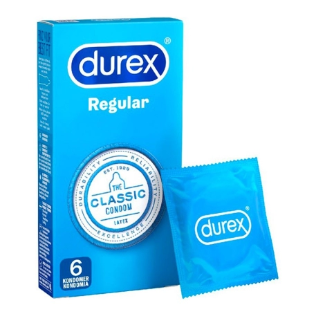 Durex Regular (6 Préservatifs)