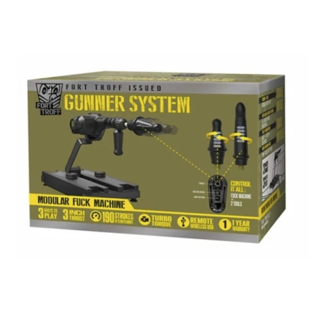 Sexe Machine 3-en-1 Fort Troff Gunner System
