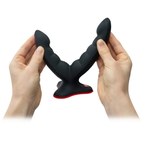 Doppelter Dildo (Schwarz) - Fun Factory Ryde