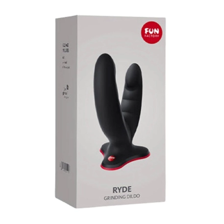 Doppelter Dildo (Schwarz) - Fun Factory Ryde