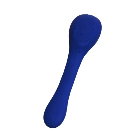 Vibrator und Klitorisstimulator - Mächtige Kokosnuss (Blau)