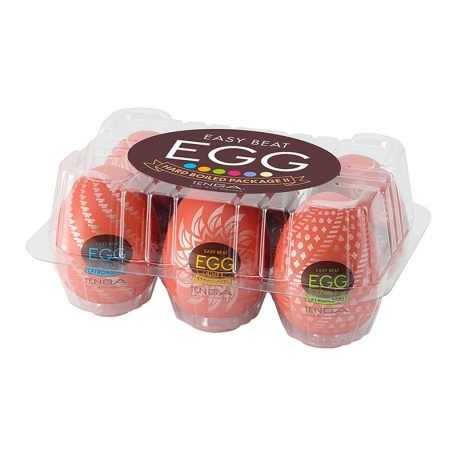 Masturbateurs Tenga Egg HB Assortiment 2 - (pack de 6)