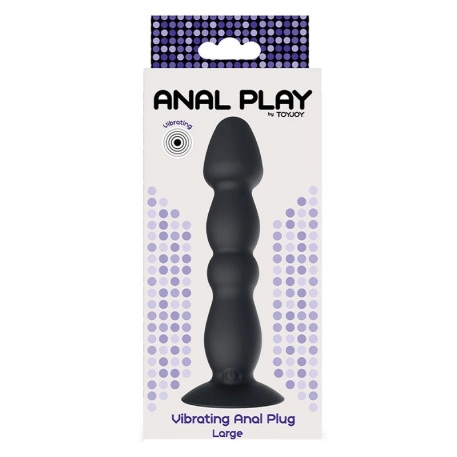 Vibrierender Analplug (Groß) - ToyJoy Anal Play