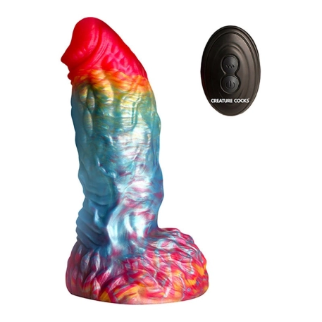 Gode 14 cm Rainbow Phoenix - Creature Cocks