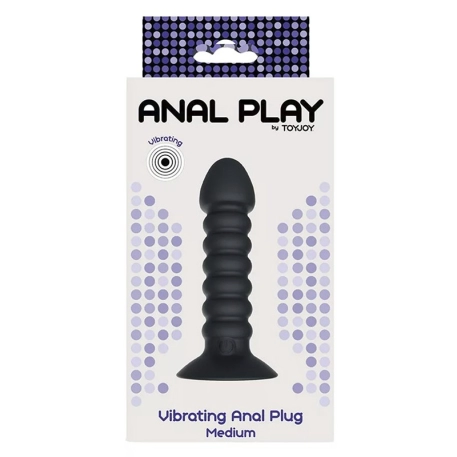 Anal Play vibrating anal plug (Medium) - ToyJoy
