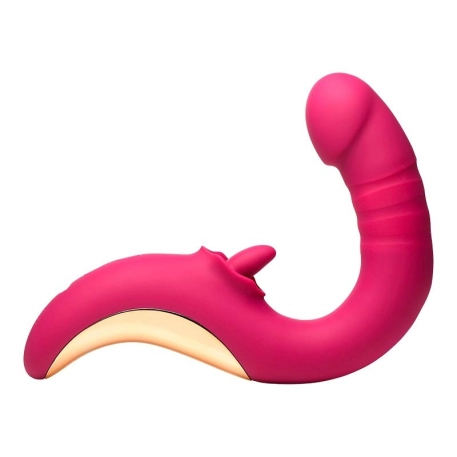 Vibrator and oscillating tongue - Lickgasm Tease & Please