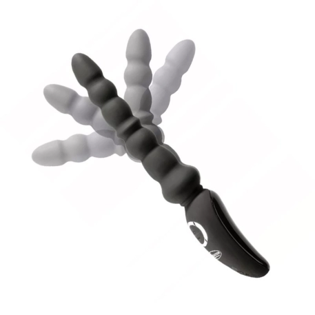 Vibrierende & flexible Analkette - MaleSation Vibro Anal Stick
